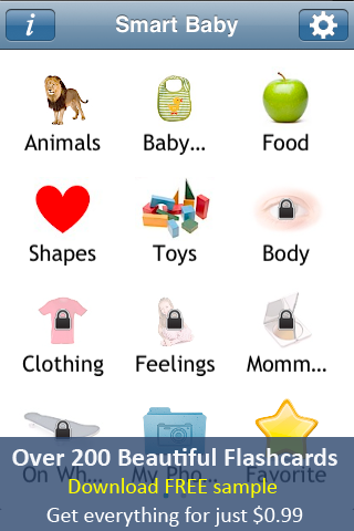Image of My First Words - Flashcards by Smart Baby Apps for iPhone