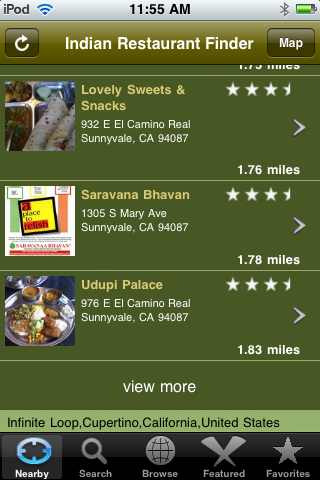 Indian Restaurant Finder 2.0