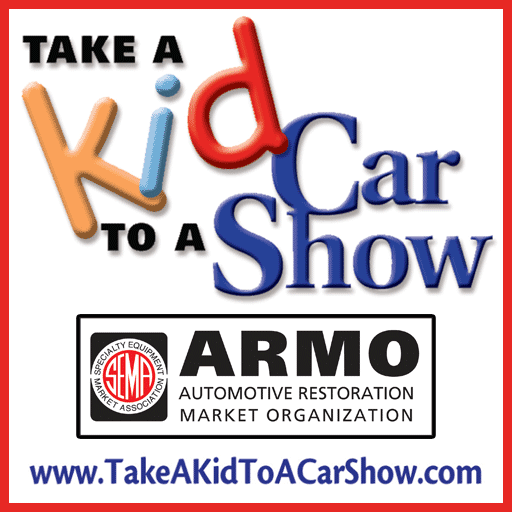 SEMA Take a Kid to a Car Show coloring book for...