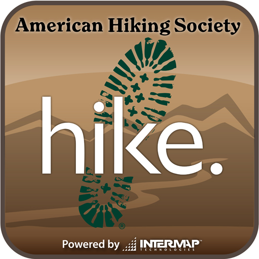 hike. GPS trail maps supporting the American Hiking Society
