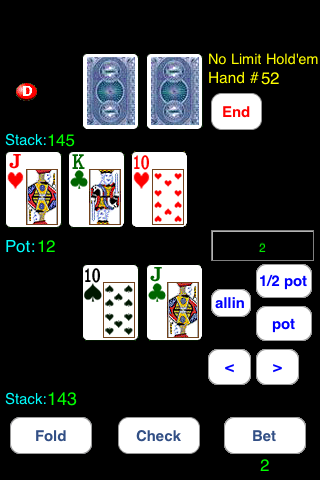 Screenshot Headsup Poker 3G Free (Texas Holdem & Omaha) Screenshot Headsup Poker 3G Free (Texas Holdem & Omaha)