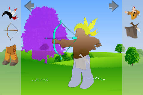 Tizzle Cowboys and Indians Lite free app screenshot 3