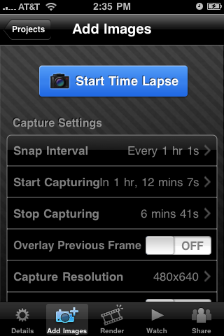 iTimeLapse Pro - Time Lapse videos
