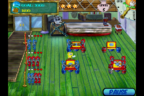 SpongeBob Diner Dash Lite free app s=creenshot 1