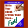 Write your eBook or Other Short Book - Fast!!!