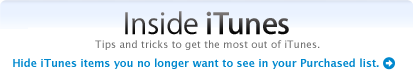 Inside iTunes