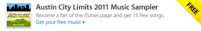 Austin City Limits 2011 Music Sampler