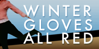 showcase PL Winter Gloves All Red