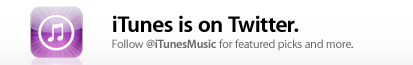 iTunes is on Twitter.