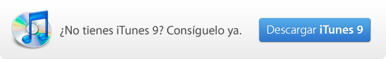 Descargar iTunes 9