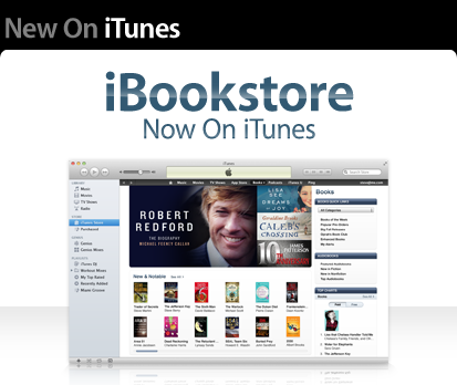 New On iTunes: iBookstore Now On iTunes
