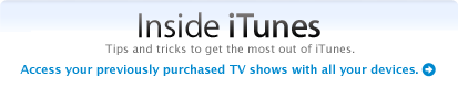 Inside iTunes