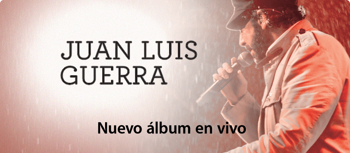 Juan Luis Guerra: Nuevo &aacute;lbum en vivo