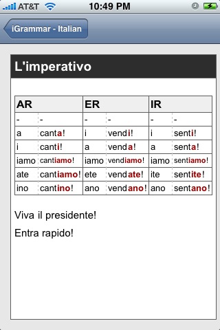 iGrammar - Italian iGrammar - Italian