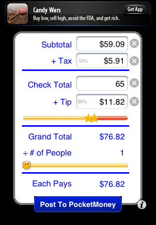 CheckPlease Lite - Tip Calculator CheckPlease Lite - Tip Calculator