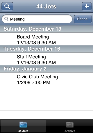 44 Jots - GTD with Media Notes 44 Jots - GTD with Media Notes